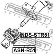ASN-R51 - Drążek kolumny układu kierowniczego FEBEST /dół/ NISSAN PATHFINDER 05-13