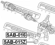 SAB-015Z - Tuleja zwrotnicy FEBEST /tył/ SUBARU IMPREZA 07-11