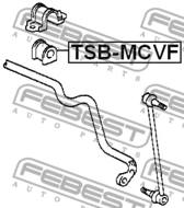 TSB-MCVF - Poduszka stabilizatora FEBEST /przód/ 16 .5 TOYOTA CAMRY 96-01