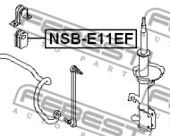 NSB-E11EF - Poduszka stabilizatora FEBEST /przód/ NISSAN MICRA K12 02-10