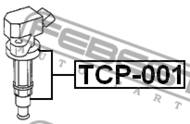 TCP-001 - Fajka świecy FEBEST TOYOTA LAND CRUISER 100 98-07