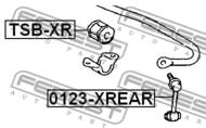 0123-XREAR - Łącznik stabilizatora FEBEST /tył/ TOYOTA CROWN/MAJESTA 03-08