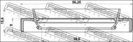 95HBY-38560916L - Uszczelniacz FEBEST /simmering/ /półoś/ 38X56X9X15.6 TOYOTA YARIS 99-05