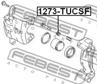 1273-TUCSF - Osłona prowadnicy zacisku hamulcowego FEBEST /przód/ HYUNDAI TUCSON 04-10