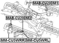 MAB-CU20DM1 - Tuleja moc.dyferencjału FEBEST /tył/ MITSUBISHI OUTLANDER 02-06