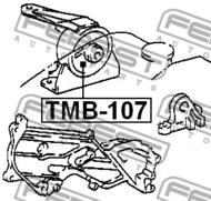 TMB-107 - Poduszka silnika FEBEST /P/ TOYOTA COROLLA 95-00