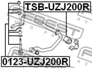 0123-UZJ200R - Łącznik stabilizatora FEBEST /tył/ TOYOTA LAND CRUISER 200 -07