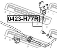 0423-H77R - Łącznik stabilizatora FEBEST /tył/ MITSUBISHI PAJERO PININ/IO 99-05