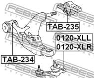 0120-XLR - Sworzeń wahacza FEBEST /P dolny/ TOYOTA CROWN/MAJESTA 03-08