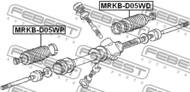 MRKB-D05WP - Osłona przekładni układu kierowniczego FEBEST /P/ MITSUBISHI CHARIOT/SPACE WAGON GRANDIS 89-91