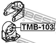 TMB-103 - Poduszka silnika FEBEST /przód/ TOYOTA CARINA 92-97
