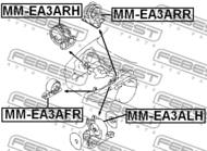 MM-EA3AFR - Poduszka silnika FEBEST /przód/ /skrzynia automatyczna/ MITSUBISHI ECLIPSE SPYDER 99-05