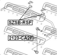 SZSB-RSF - Poduszka stabilizatora FEBEST /przód/ SUZUKI SWIFT 03-10