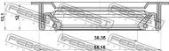95LDS-40551213C - Uszczelniacz skrzyni biegów FEBEST FORD MONDEO/FOCUS/C-MAX/S-MAX/GALAXY/KUGA