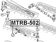 MTRB-502 - Końcówka kierownicza FEBEST /osłona/ 15X32X27 MITSUBISHI PAJERO 91-04