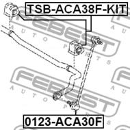 TSB-ACA38F-KIT - Poduszka stabilizatora FEBEST /przód/ TOYOTA RAV4 05-13