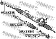 0421-KB4L - Końcówka kierownicza FEBEST /L/ MITSUBISHI PAJERO/MONTERO SPORT/CHALLENGER 08-