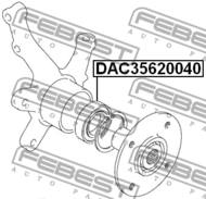 DAC35620040 - Łożysko koła -zestaw FEBEST /przód/ 35X6 1.8X40 SUZUKI SWIFT 03-10