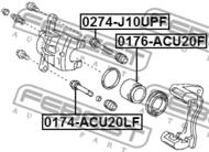 0174-ACU20LF - Prowadnica zacisku hamulcowego FEBEST /przód/ TOYOTA KLUGER 00-07