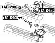 TAB-291 - Tuleja wahacza FEBEST TOYOTA CROWN/CROWN MAJESTA 99-04