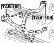 TAB-199 - Tuleja wahacza FEBEST /tył/ TOYOTA CROWN/CROWN MAJESTA 91-95