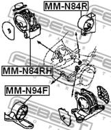MM-N84R - Poduszka silnika FEBEST /tył/ MITSUBISHI CHARIOT/SPACE WAGON GRANDIS 97-03