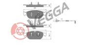 VE33348 - Klocki hamulcowe VEGGA (odp.GDB1897) VAG A6 11/A7 10-