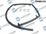 DRM6105 - Przewód paliwowy przelewowy DR.MOTOR FIAT SCUDO 2.0-2.2JTD 95-07/DUCATO 02-