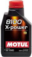 106142 MOT - Olej 10W60 MOTUL 8100 X-POWER 1l A3/B4 SN/CF