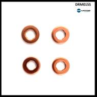 DRM015S - Podkładka wtryskiwacza DR.MOTOR /kpl na 4 wtryski/ FORD/PSA/FIAT 2.2-2.4TDCI/HDI 06-