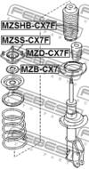MZSHB-CX7F - Osłona amortyzatora FEBEST /przód/ MAZDA CX-7 06-12