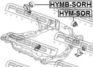 HYMB-SORH - Poduszka silnika FEBEST /P/ /pływająca/ HYUNDAI SONATA 01-05
