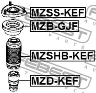MZSS-KEF - Poduszka amortyzatora FEBEST /przód/ MAZDA CX-5 11-