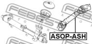 ASOP-ASH - Drążek kolumny układu kierowniczego FEBEST OPEL ASTRA 04-10