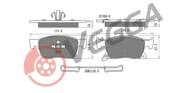 VE33443 - Klocki hamulcowe VEGGA (odp.GDB2139) GM ASTRA 15- /FELGA 16/