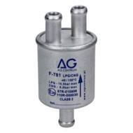 LPGWR781.12/2X12 - Filtr gazu LPG F781 "TUBA" (wej. 12 mm, wyj.2x12 mm ) /fazy lotnej/
