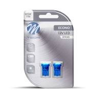 LB017B MTH - Żarówka W 5W 12V M-TECH LED /kpl/ /niebieska//diody SMD3528//4xLED/ 0,32W