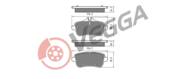 VE33468 - Klocki hamulcowe VEGGA /tył/ (odp.GDB1947) DB M (W166) 11-