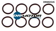 DRM0254S - Oring wtryskiwacza DR.MOTOR /zestaw-8szt./ OPEL ASTRA H/CORSA C 00- 1/7 CDI Z17DTH