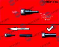 DRM0161Q - Szybkozłączka DR.MOTOR /prosta na kominek 9,89/10mm/ z o-ringiem /uniwersalna/