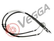 VE36021 - Linka hamulca ręcznego VEGGA /bębny/ /tył/ OPEL ASTRA II 98-