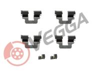VE35436 - Zestaw instalacyjny klocków hamulcowych VEGGA OPEL ASTRA H 04-/BMW 3 (E90) 04-