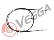 VE36033 - Linka hamulca ręcznego VEGGA /tarcze/ /przódFIAT DUCATO 06- /PSA BOXER 06-