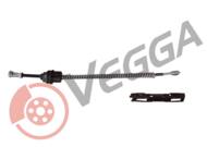 VE36035 - Linka hamulca ręcznego VEGGA /bębny/ FORD FIESTA V 01- /FORD FOCUS 99-