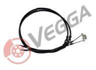 VE36039 - Linka hamulca ręcznego VEGGA /tarcze/ /tył/OPEL ZAFIRA A 99-