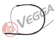 VE36047 - Linka hamulca ręcznego VEGGA /bębny/ PSA 207 06-