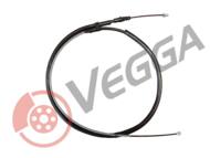 VE36048 - Linka hamulca ręcznego VEGGA /tarcze/ /tył/PSA 207 06-