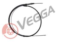 VE36050 - Linka hamulca ręcznego VEGGA /tarcze/ /tył/PSA 308 07- /PSA C4 II 09-