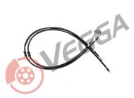 VE36052 - Linka hamulca ręcznego VEGGA /tarcze/ /tył/OPEL ASTRA H 04-