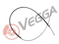 VE36060 - Linka hamulca ręcznego VEGGA /tarcze/ /tył/RENAULT LAGUNA III 07- /RENAULT MEGANE III 08-